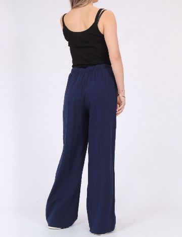 Pantaloni Vero Moda, bleumarin