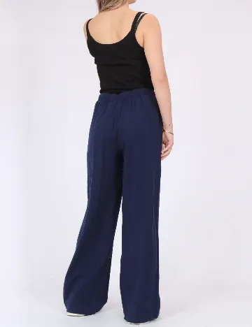 Pantaloni Vero Moda, bleumarin