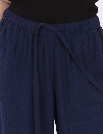 Pantaloni Vero Moda, bleumarin