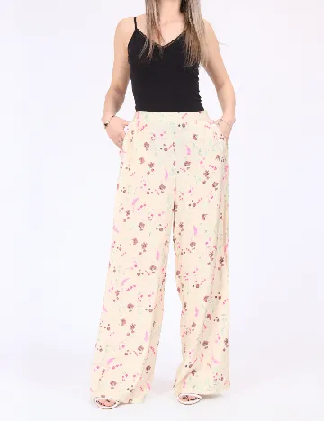 Pantaloni Vero Moda, crem