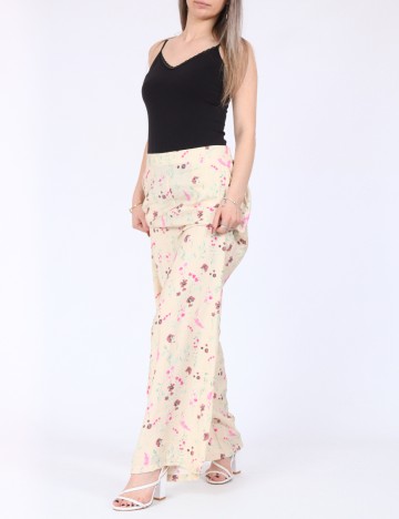 Pantaloni Vero Moda, crem