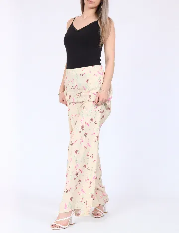 Pantaloni Vero Moda, crem