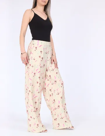 Pantaloni Vero Moda, crem
