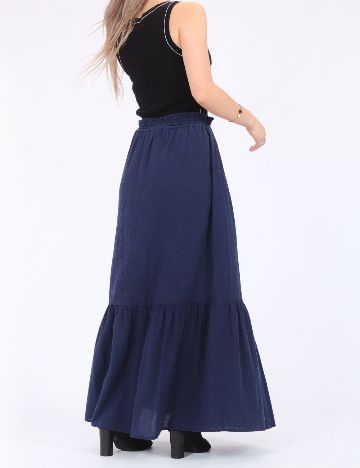 Fusta Vero Moda, albastru