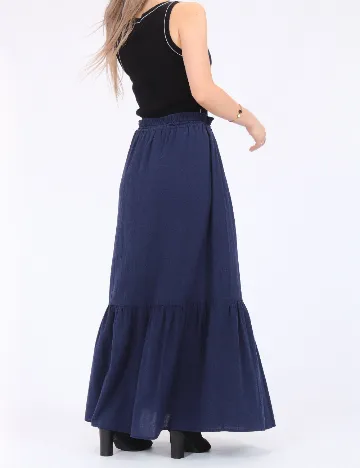 Fusta Vero Moda, albastru