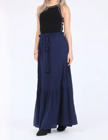 Fusta Vero Moda, albastru
