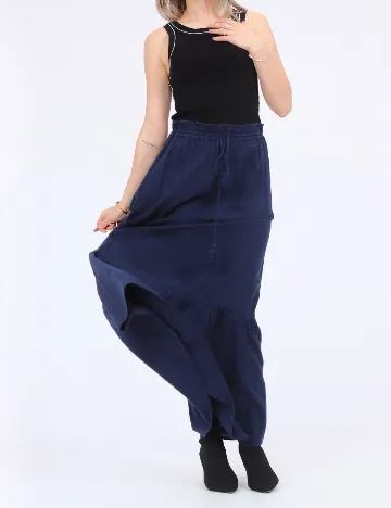 Fusta Vero Moda, albastru