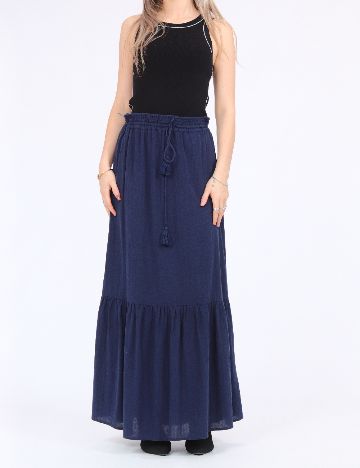 Fusta Vero Moda, albastru
