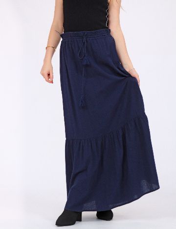 Fusta Vero Moda, albastru