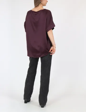 Bluza Vero Moda, pruna