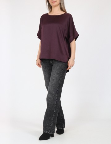 Bluza Vero Moda, pruna