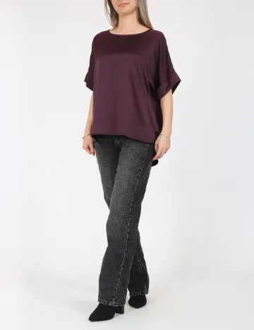 Bluza Vero Moda, pruna