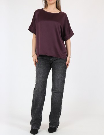 Bluza Vero Moda, pruna
