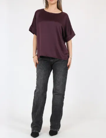 Bluza Vero Moda, pruna