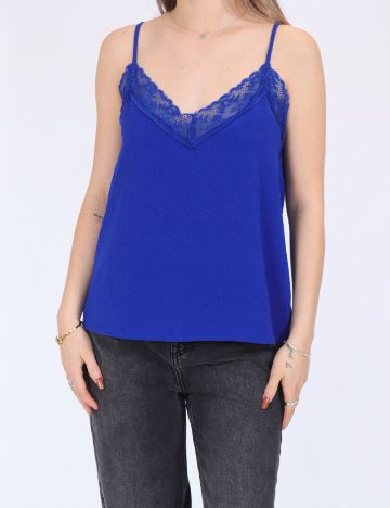 Maiou Vero Moda, albastru