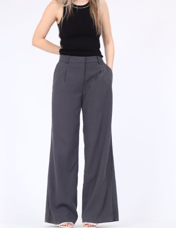 Pantaloni Weekday, gri