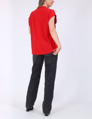 Camasa Vero Moda, rosu