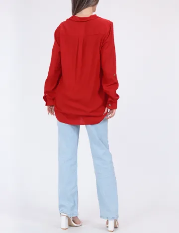 Camasa Vero Moda, rosu