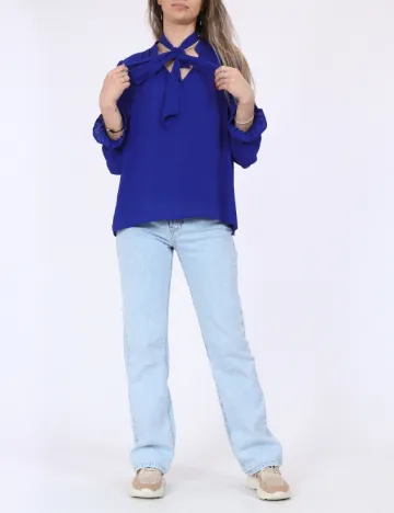 Bluza Vero Moda, albastru