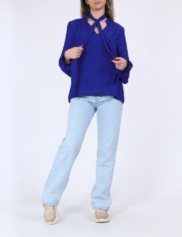 Bluza Vero Moda, albastru