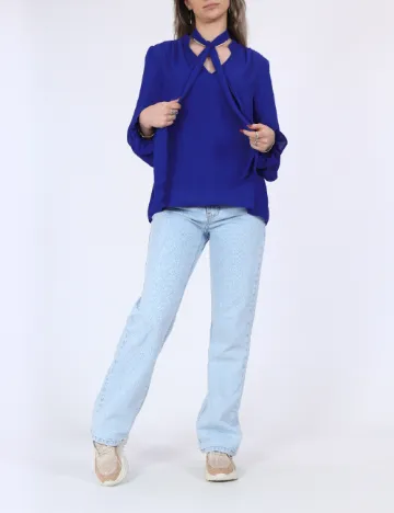 Bluza Vero Moda, albastru