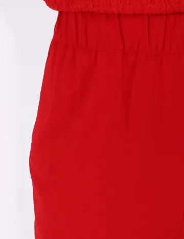 Pantaloni Vero Moda, rosu