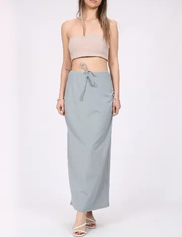 Fusta Vero Moda, gri
