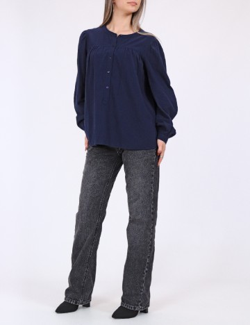 Camasa Vero Moda, bleumarin