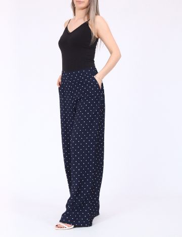 Pantaloni Vero Moda, bleumarin