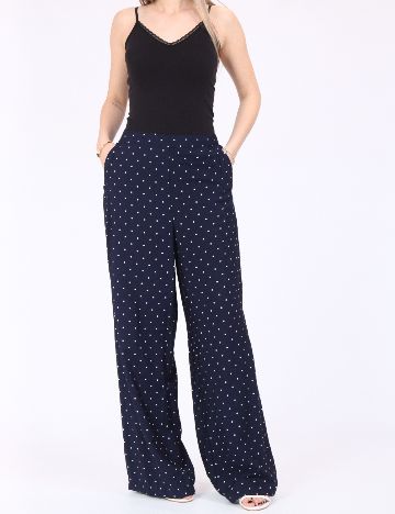Pantaloni Vero Moda, bleumarin