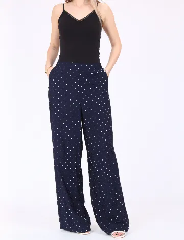 Pantaloni Vero Moda, bleumarin