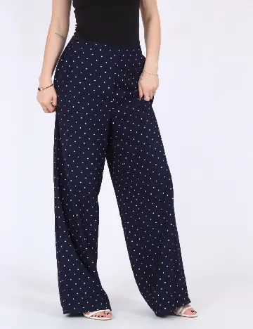 Pantaloni Vero Moda, bleumarin