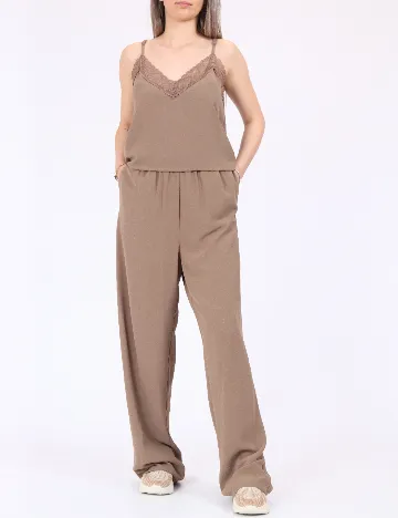 Pantaloni Vero Moda, maro