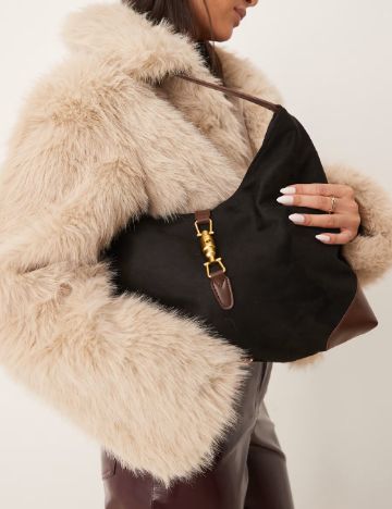 Geanta Glamorous, negru