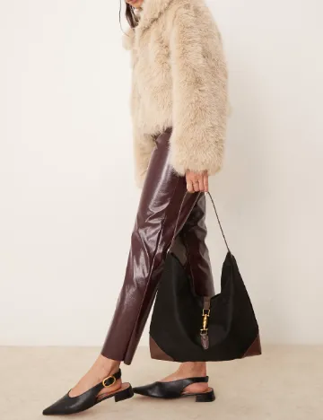 Geanta Glamorous, negru Negru