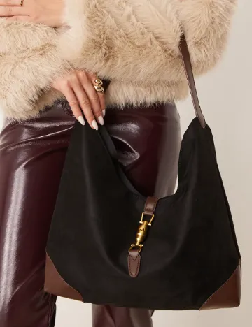 Geanta Glamorous, negru Negru