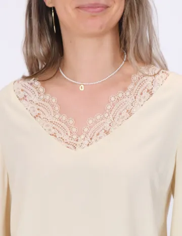 Bluza Vero Moda, crem