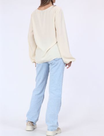 Bluza Vero Moda, crem