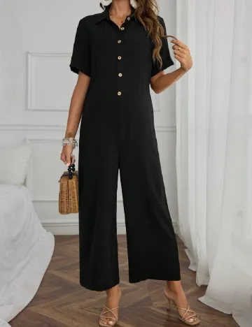 Salopeta SHEIN Maternity, negru