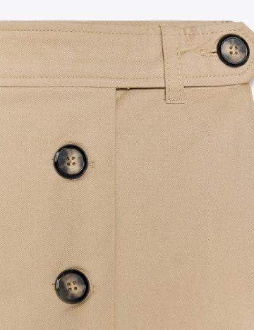 Fusta pantalon Zara, bej