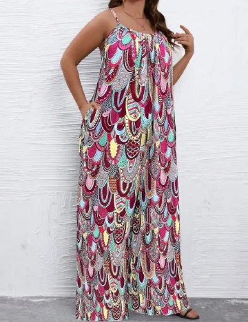 Salopeta SHEIN CURVE, mix culori