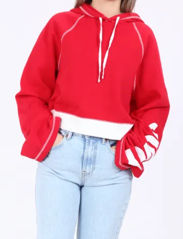 Hanorac Juicy Couture, rosu Rosu