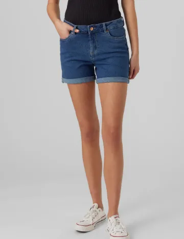 Pantaloni scurti Vero Moda, albastru Albastru