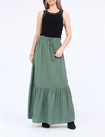 Fusta Vero Moda, verde