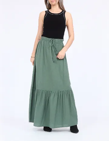 Fusta Vero Moda, verde