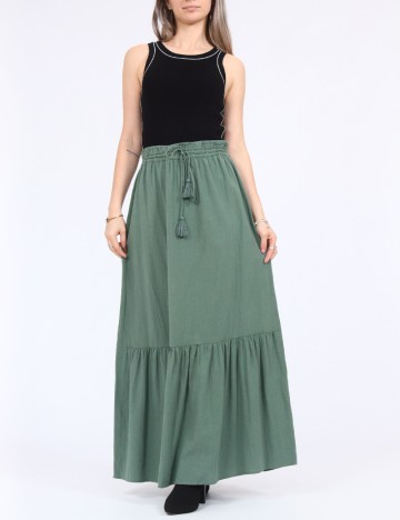 Fusta Vero Moda, verde