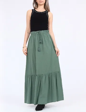Fusta Vero Moda, verde