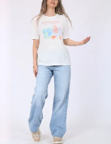 Tricou s.Oliver, ecru