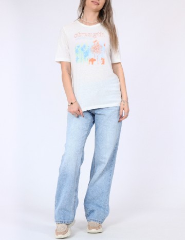 Tricou s.Oliver, ecru