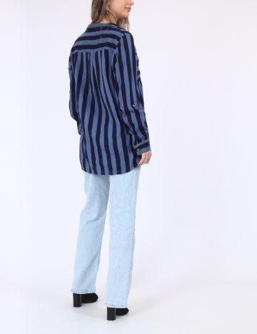 Camasa Vero Moda, bleumarin